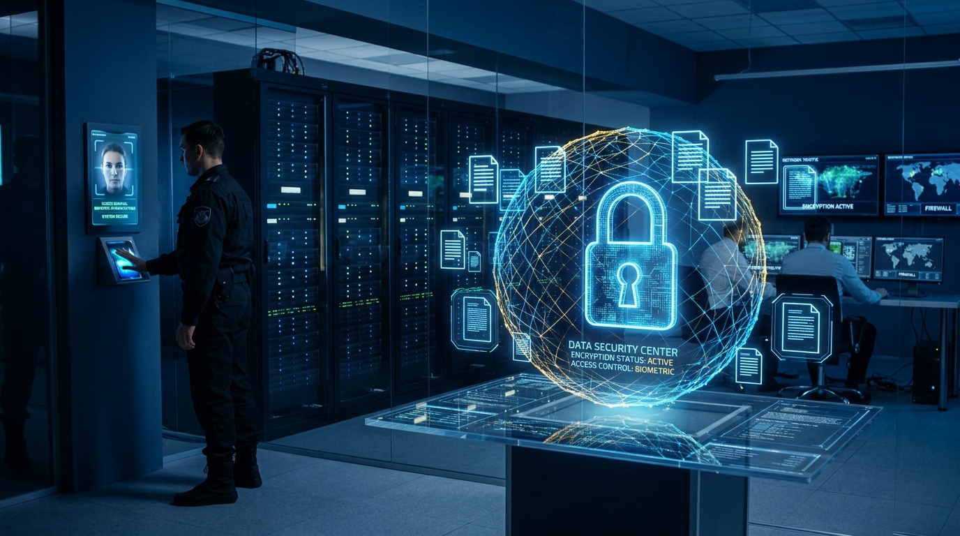 Enterprise High Security Operations Floor and Server Room